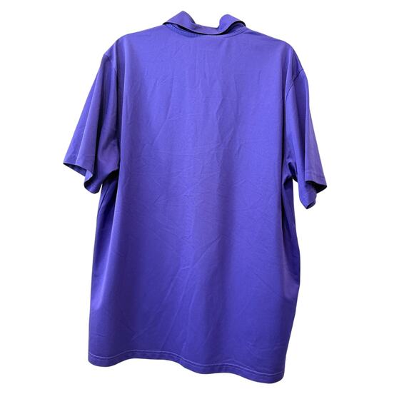 Ross Distribution Center Shirt Solid Purple XL Port Authority Polo Short Sleeve - Picture 2 of 5
